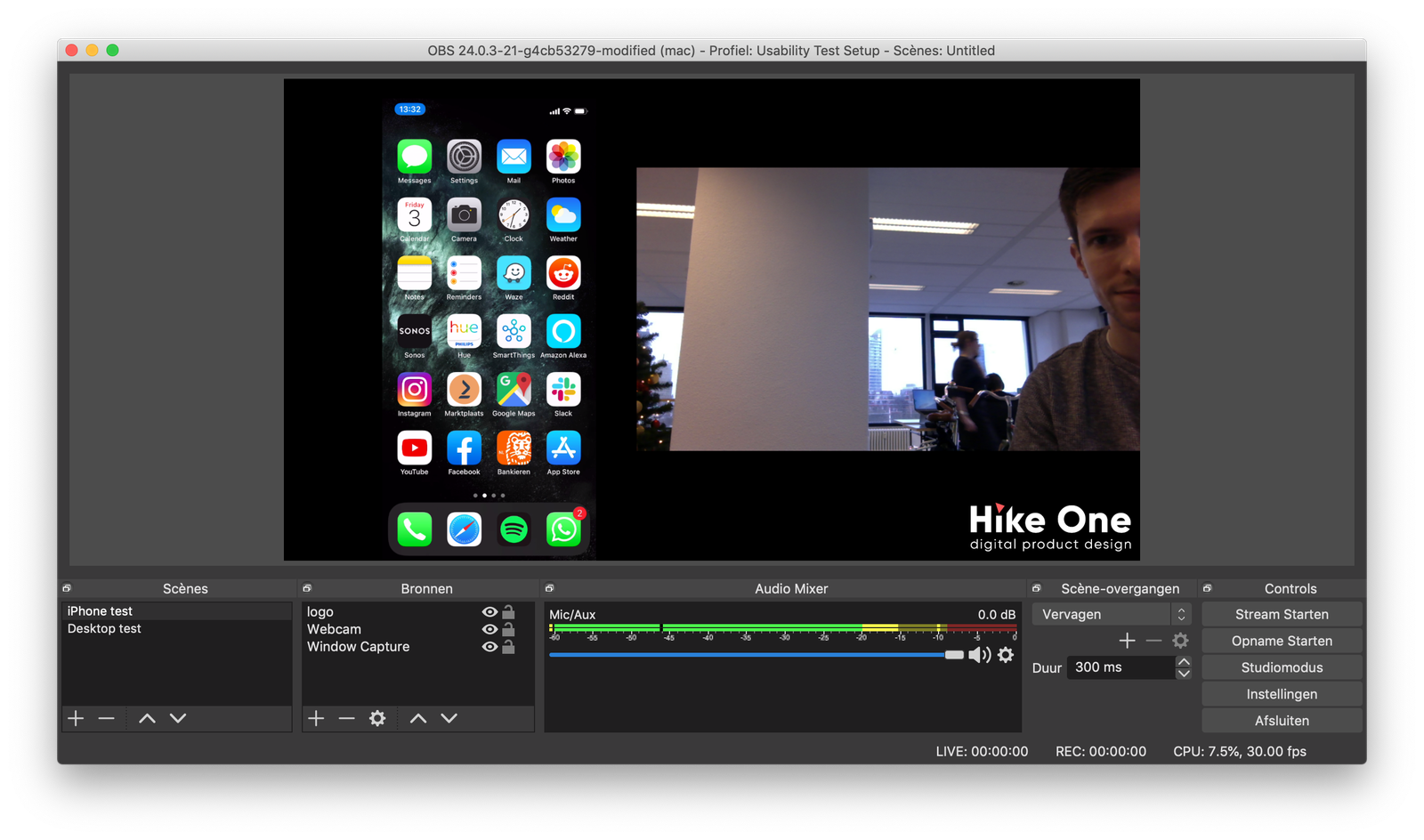 Fully set up canvas!