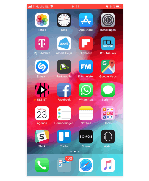 It takes about 3 seconds to load the app + content, but gradually revealing the final state makes it seem faster.